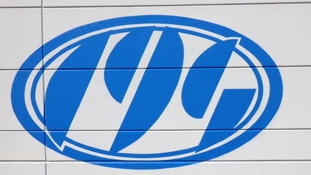 ロゴも美しく塗装しました。ラインがはっきりとしていてキレイに仕上がりました。